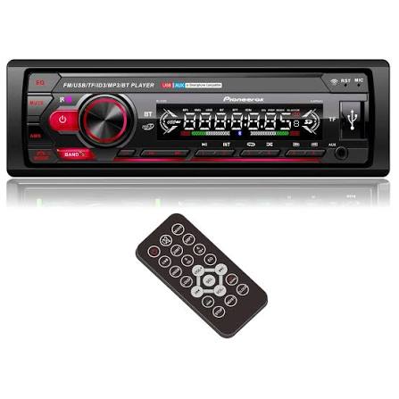  REPRODUCTOR 1 DIN MP3/ USB/ BLUETOOTH PIONEER /  CONTROL REMOTO   