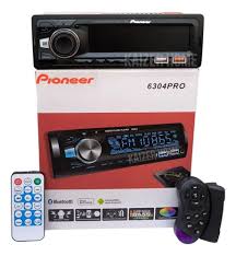  REPRODUCTOR 1 DIN/ MP3/ FM/  2 USB/ PIONEER SD/ BLUETOOTH/ / AUX/ CONTROL VOLANTE LLAMADAS MANOS LIBRE  