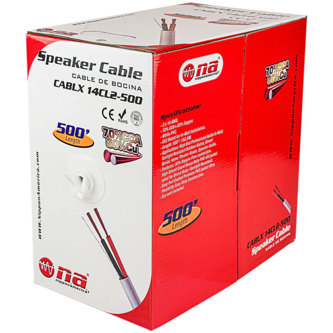  CABLE CORNETA #14 AUDIOPIPE 2 X 14 AWG   