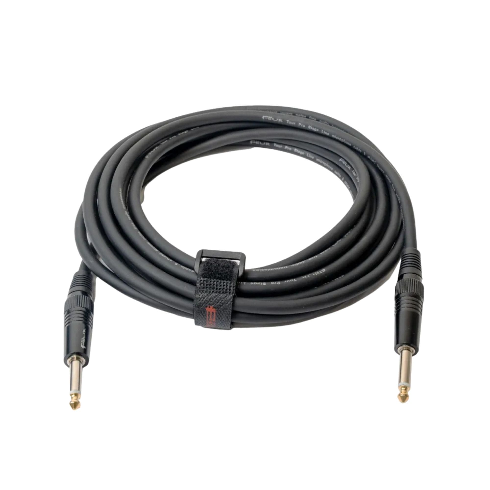  CABLE MICROFONO 3 MTS PLUG/ PLUG 3/ 4 FEUR MONO /  100% COBRE   