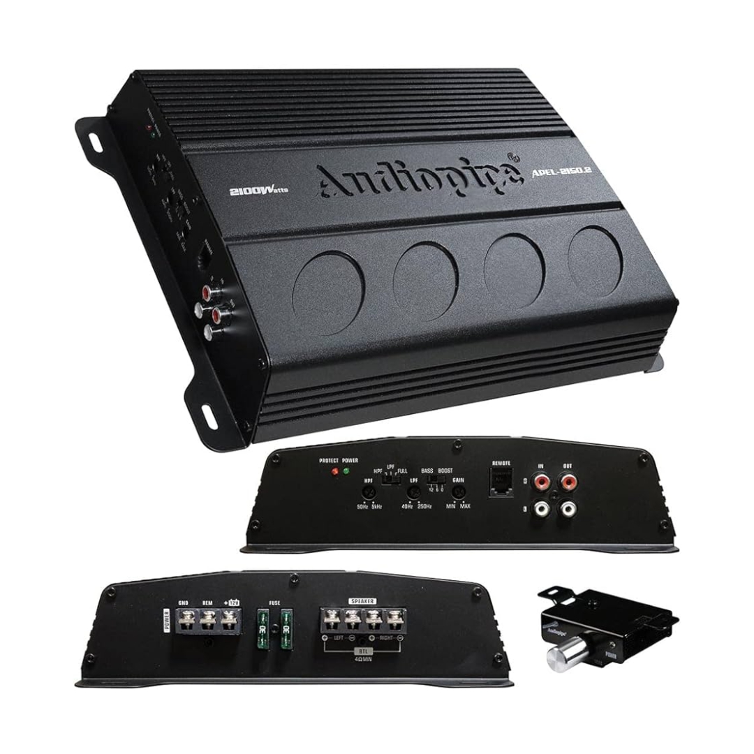  AMPLIFICADOR 2 CANALES 2x150w AUDIOPIPE    