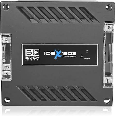  AMPLIFICADOR MONOBLOCK 1200w BANDA RB @1200 Watts RMS - 12.6V 2OHMS @1650W RMS - a 14.42OHMSV  
