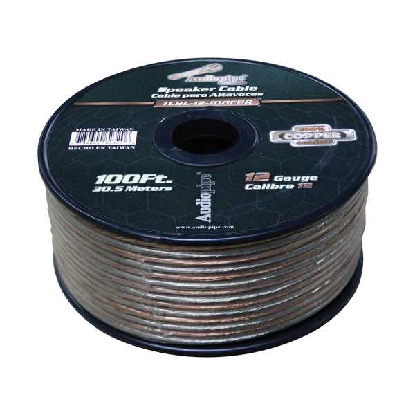  CABLE CORNETA # 12 100% COBRE AUDIOPIPE    