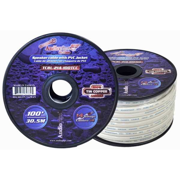  CABLE CORNETA # 14 100% COBRE AUDIOPIPE   MADE IN TAIWAN 