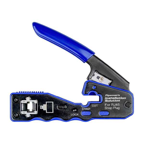  CORTADOR DE CRIMPADORA TODO EN UNO PARA CONECTOR DE PASO Cat5, Cat6 RJ45 Pipemans  