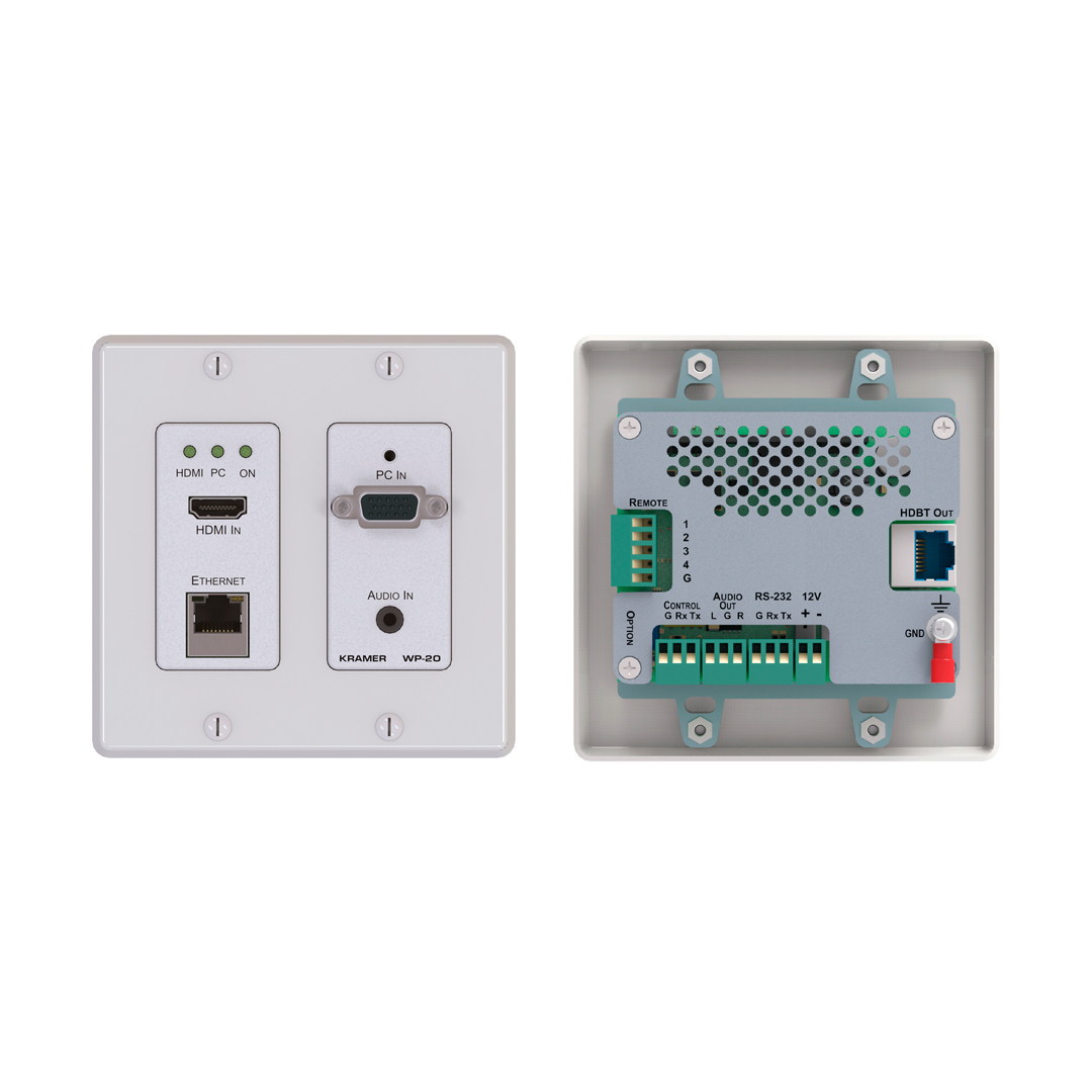 PLACA DE PARED PLATA 2X6.35-2XXLR NICKEL    