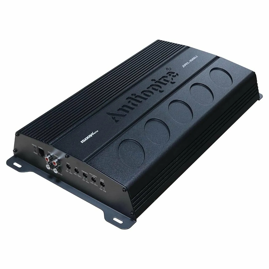  AMPLIFICADOR MONOBLOCK 1500w AUDIOPIPE 80dB /  18Hz-180Hz /  CLASE D   